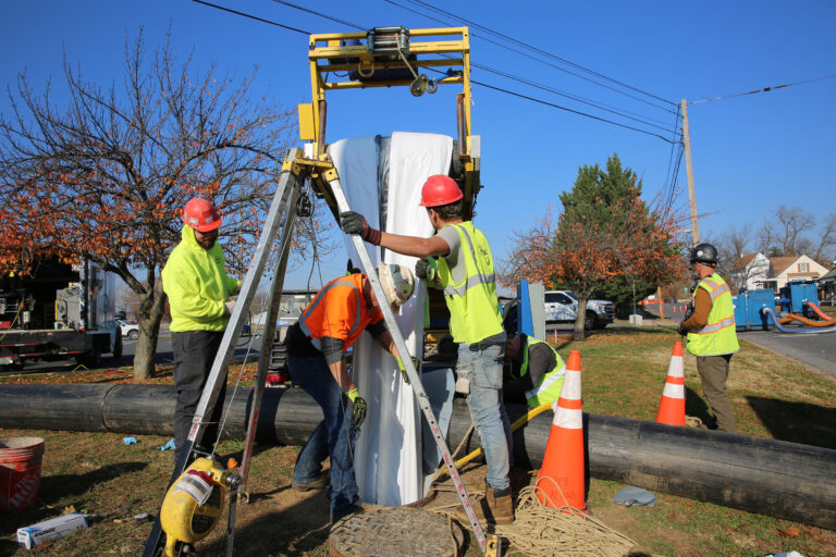 Underground Rehabilitation and Pipe Renewal with Pleasants Construction