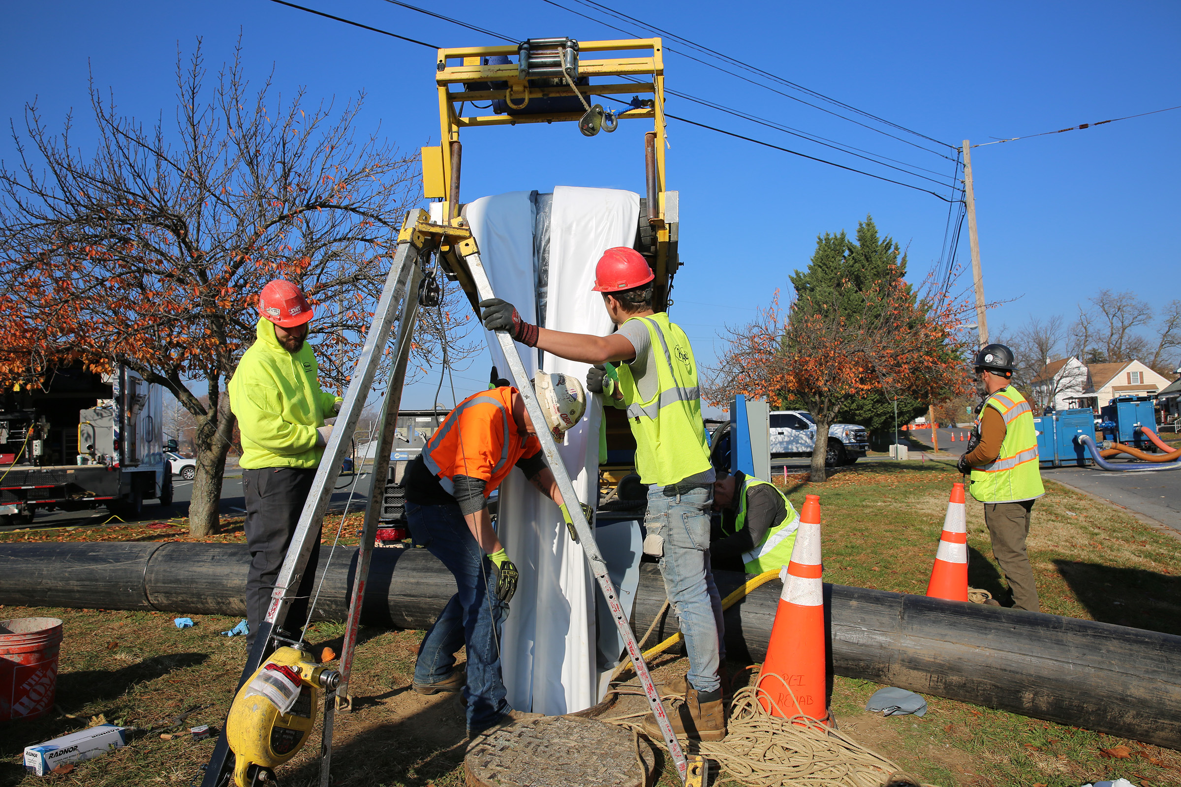 Underground Rehab with Pleasants Construction
