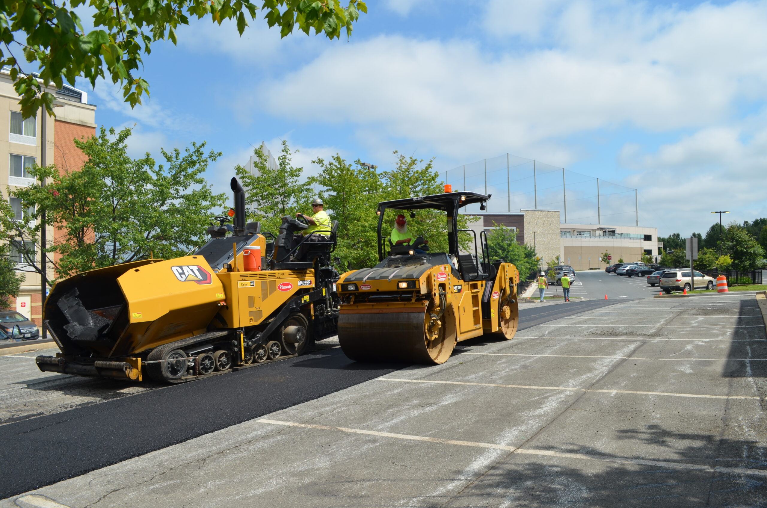 Paving with Pleasants Construction